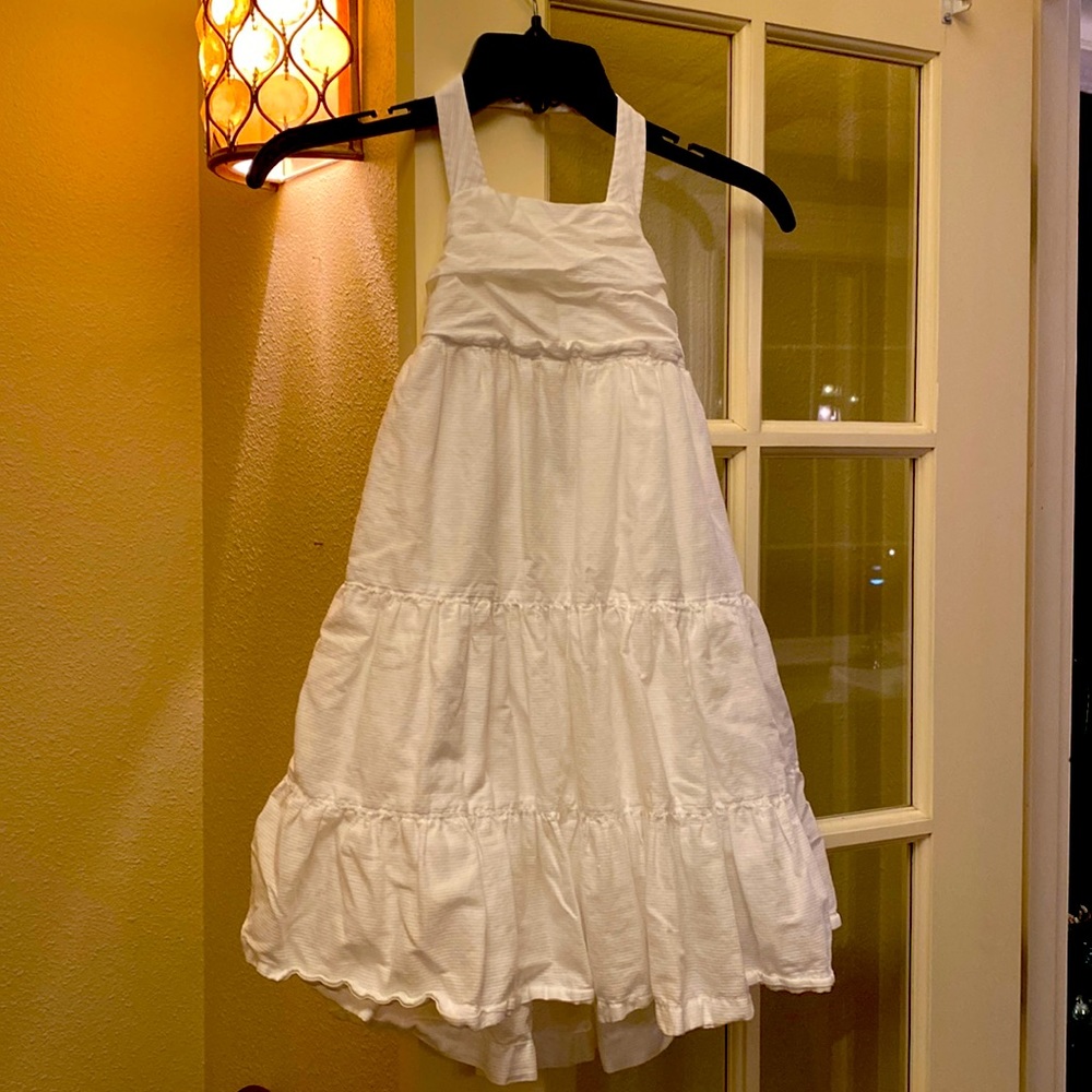 OLD NAVY White Halter Dress. Size 4t